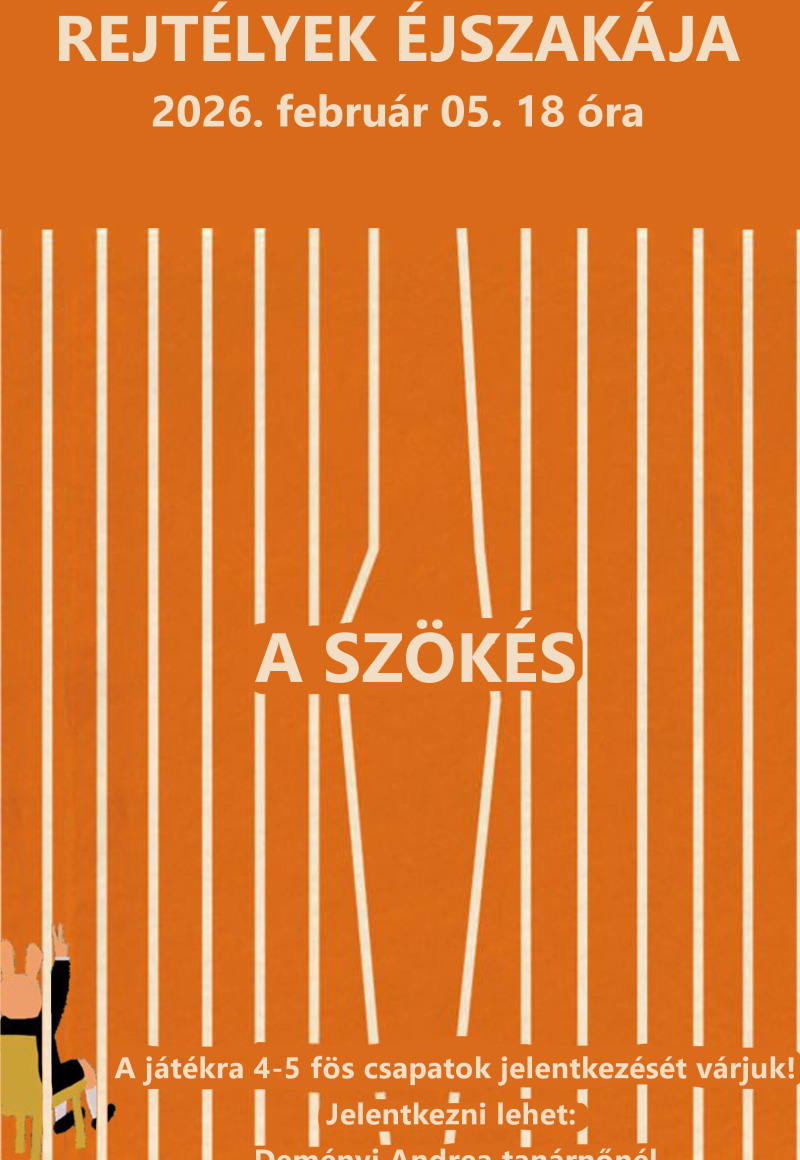 Rejtélyek Éjszakája 2026. - A Szökés