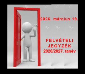 Felvételi jegyzék