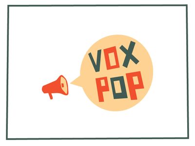 Vox-Pop találkozón a 10.B-s diákok